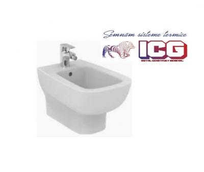 IDEAL STANDARD Bideu ESEDRA suspendat fixare complet ascunsa 54x36 cm