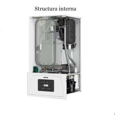 Centrala termica in condensare Motan Condens 050 24 + KIT DE EVACUARE  CADOU - 