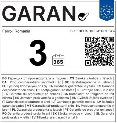 CENTRALA TERMICA IN CONDENSATIE FERROLI BLUEHELIX HITECH 24C + KIT EVACUARE GAZE ARSE CADOU - 