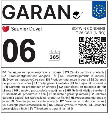 Saunier Duval IsoTwin Condens T 26 + KIT EVACUARE - 