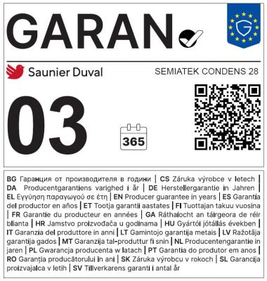 Centrala termica Saunier Duval Semiatek Condens 28 + KIT EVACUARE INCLUS - 