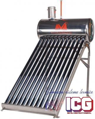 PANOU SOLAR 12 TUBURI CU BOILER 100 LITRI - 