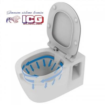 IDEAL STANDARD Vas wc CONNECT suspendat 54x36 cm
